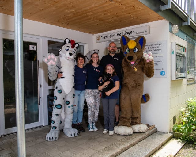 Ulmer Furs auf dem Herbstfest im Tierheim Vaihingen